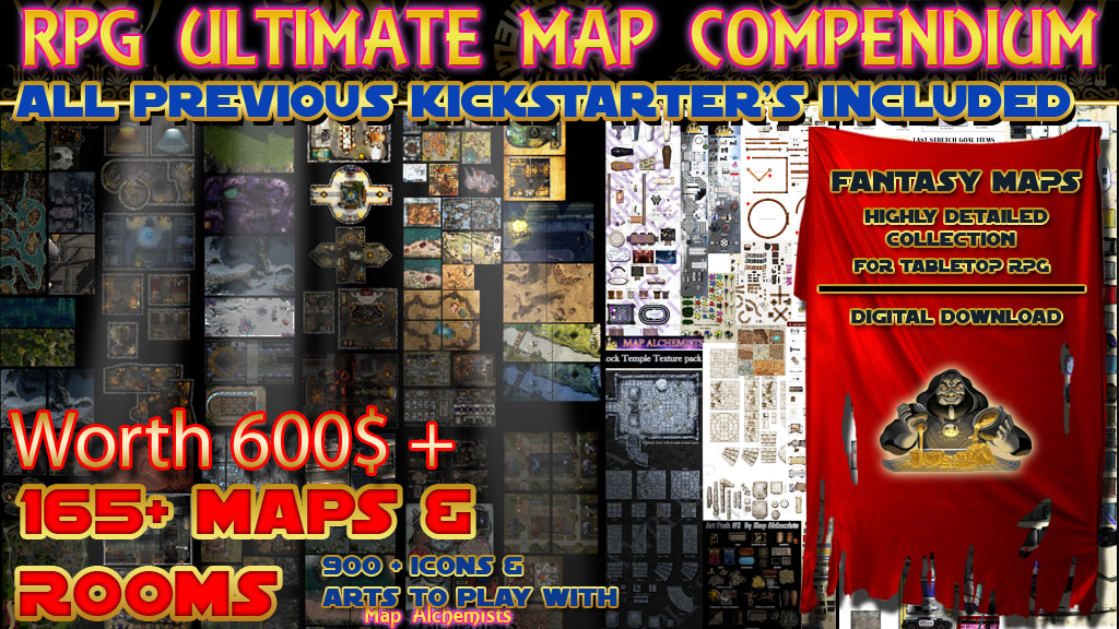 Maps for your mini's and all your best RPG's. Digital downl