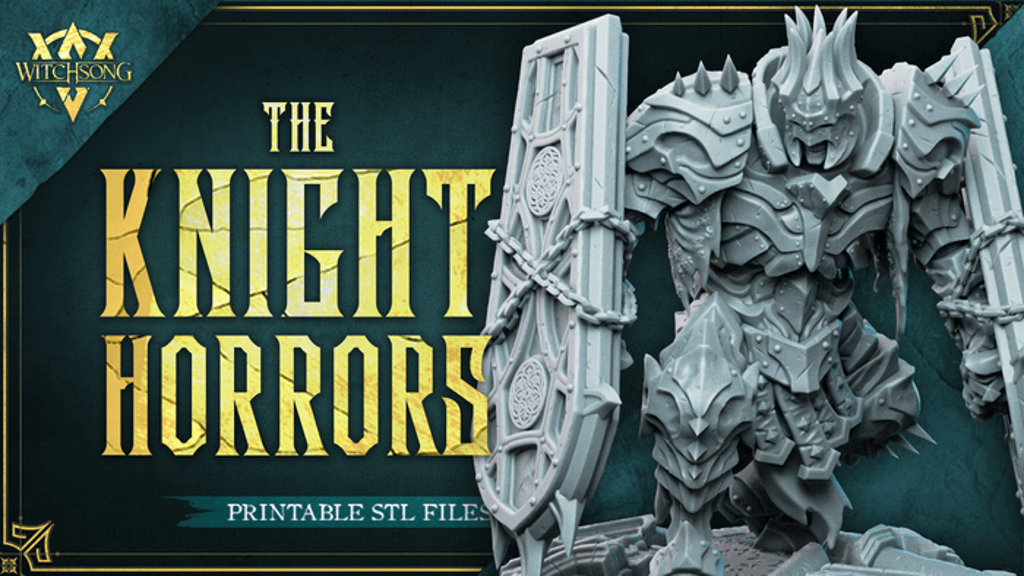 Knight Horrors - Printable STL Miniatures