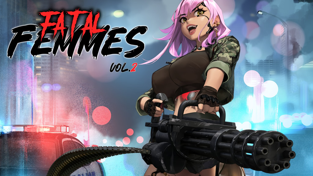 Fatal Femmes Vol. 1 & 2 - Adult Graphic Novels