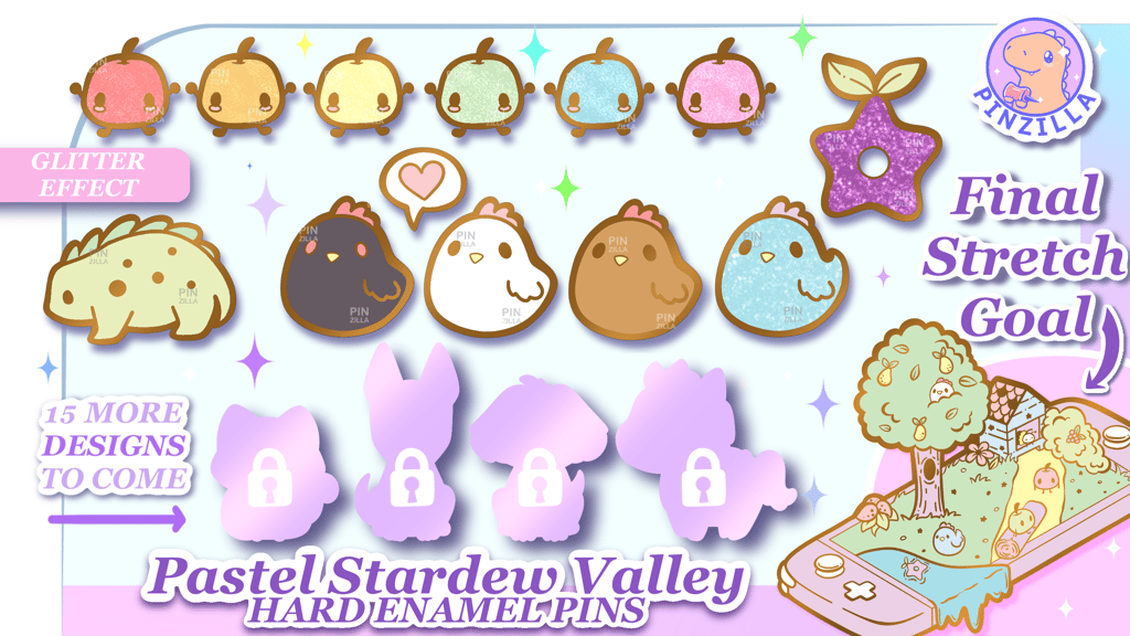 STARDEW VALLEY inspired enamel pins *MORE PINS AVAILABLE!!!*