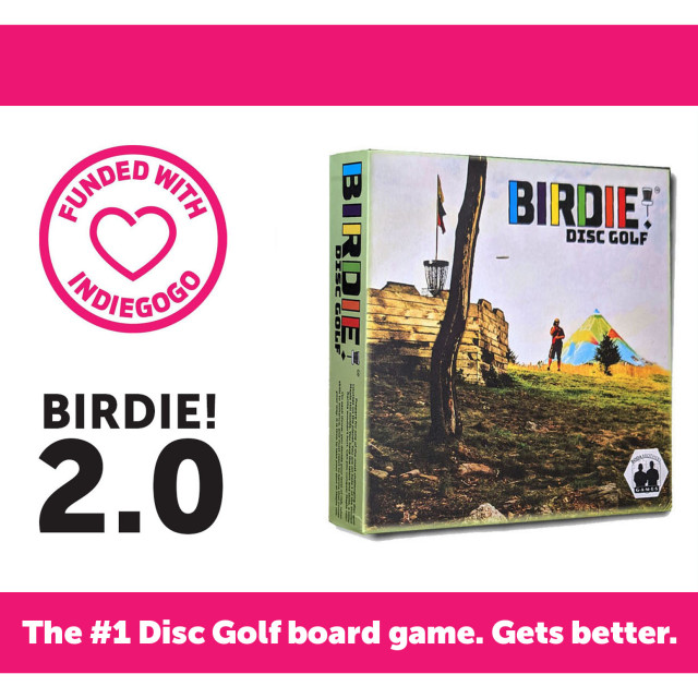 BIRDIE 2.0 Disc Golf Board Game