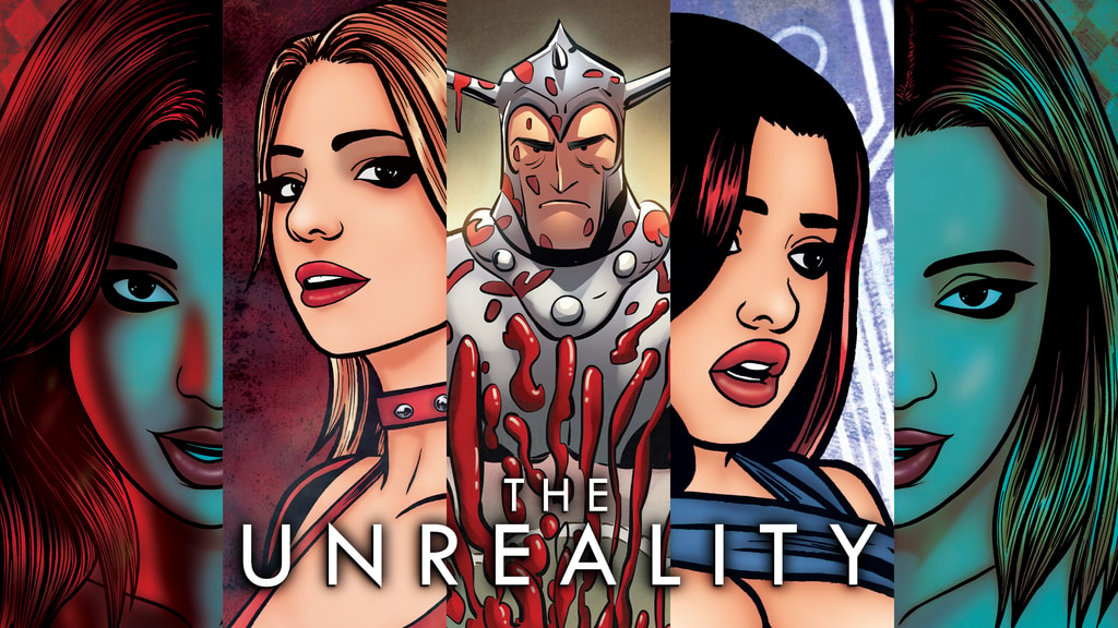 The Unreality #1 to 3 - Complete NSFW Sci-Fi Action series!