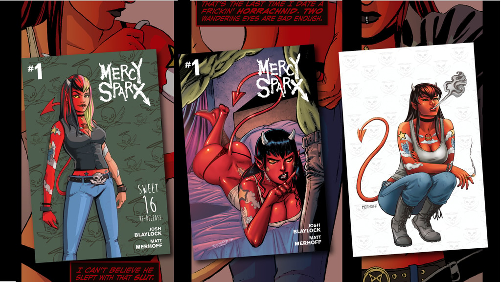 Mercy Sparx "Sweet 16" Issue No.1 Re-Release!