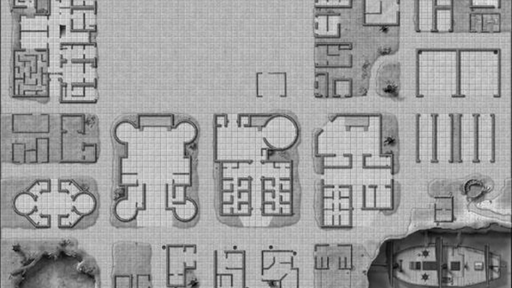 Gaming Paper Megadungeon 4 - Rooftops and Alleyways