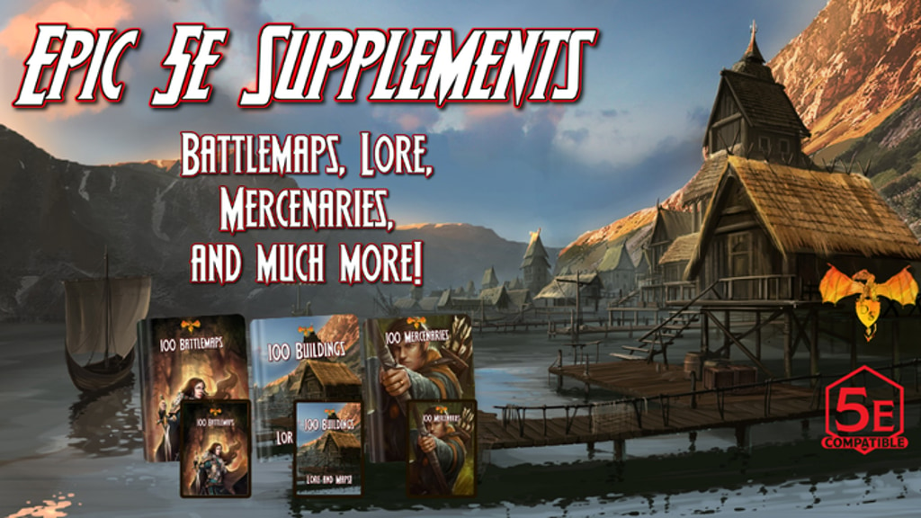 Epic 5e Supplements