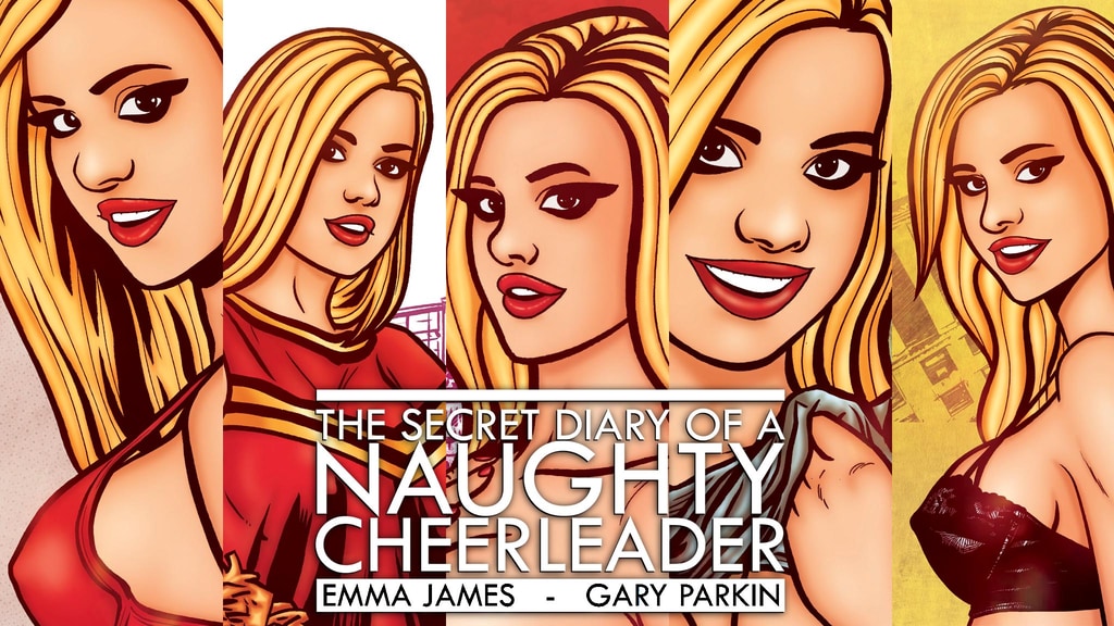 Secret Diary of a Naughty Cheerleader #1 and 2 - NSFW series