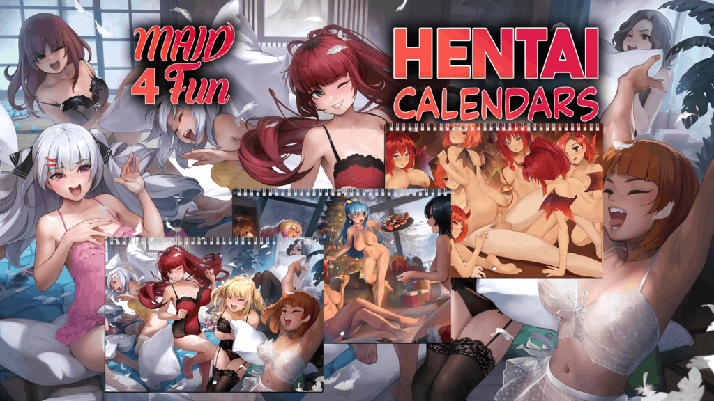 Hentai 2025 Pinup Calendars