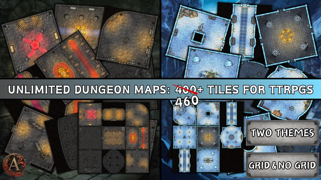 Dungeon Builder’s Toolkit: Modular Maps for TTRPGs and D&D