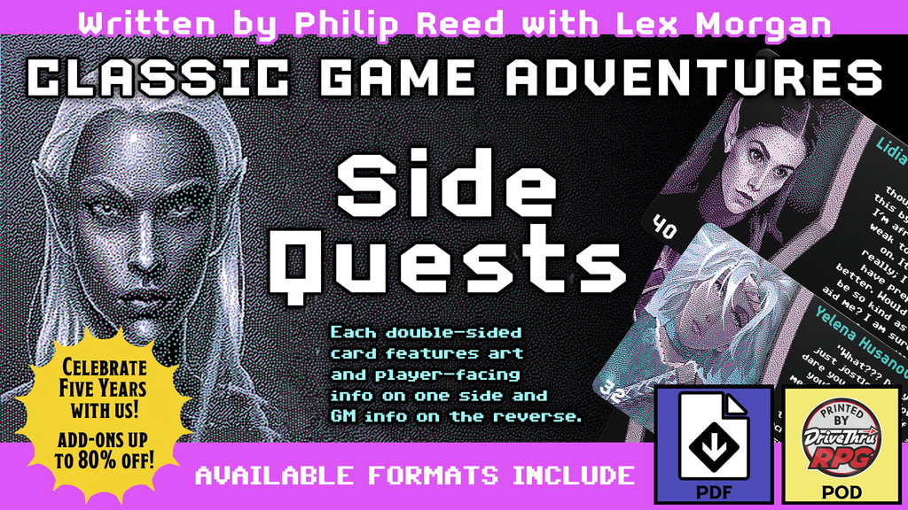 Classic Game Adventures - Side Quests for RPGs