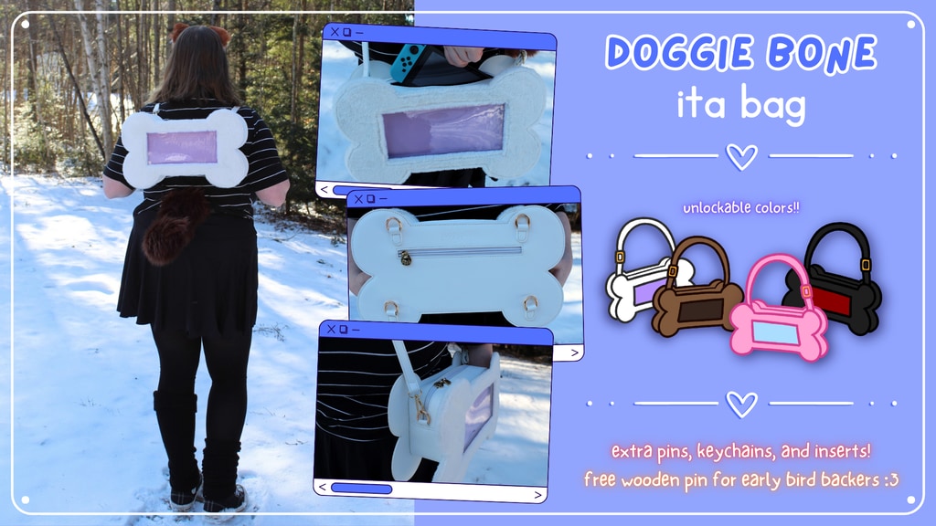Doggie Bone Ita Bag