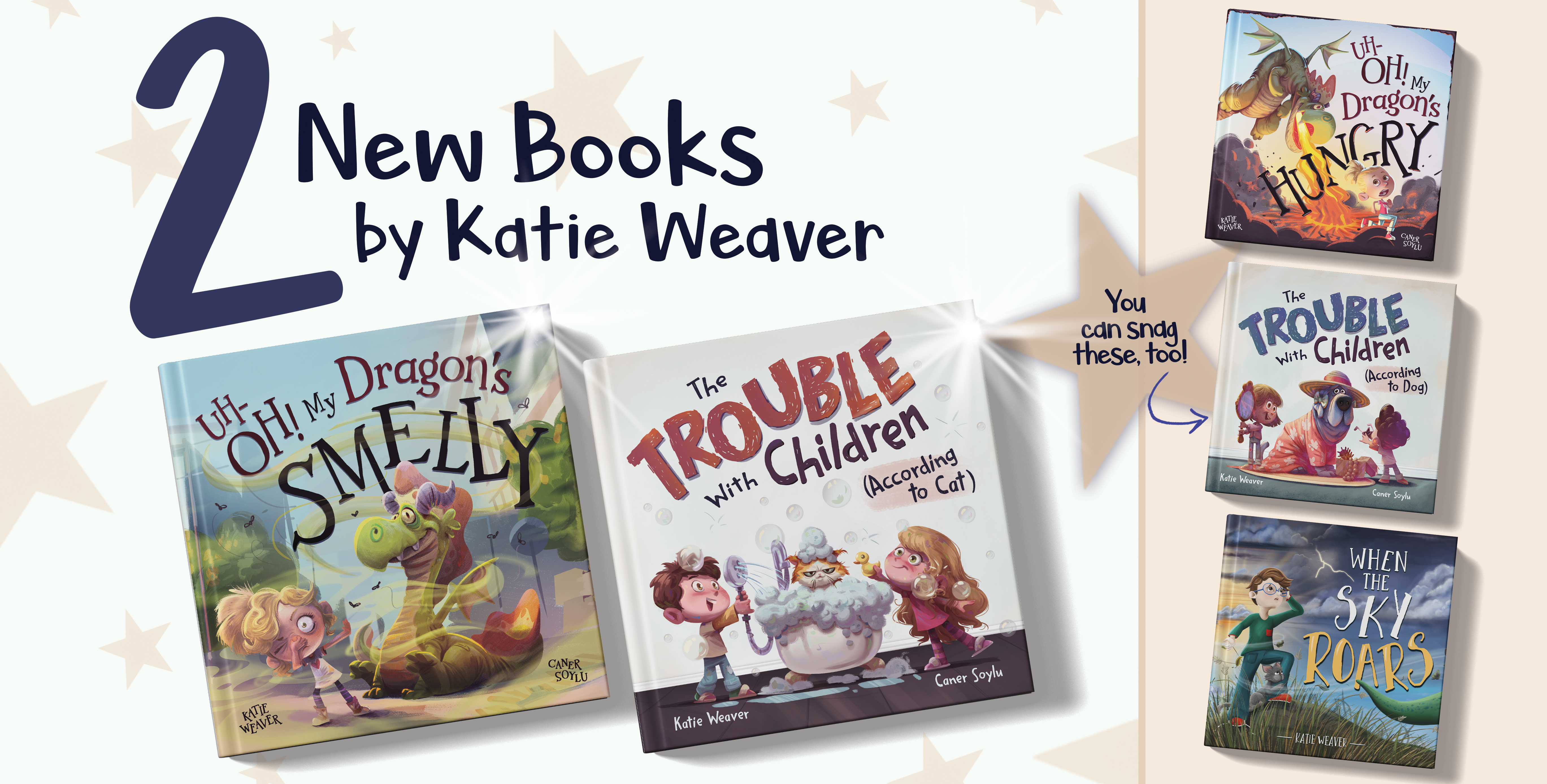 TWO New Picture Books by Katie Weaver