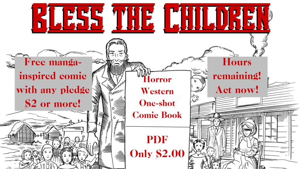 Bless the Children horror Western one-shot comic book