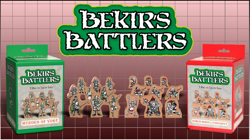 Bekir's Battlers - A New Era of Wooden Minis.