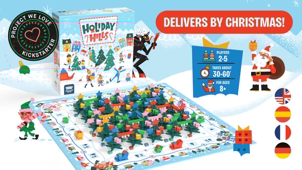 Holiday Hills: A Delightfully Strategic Tree Decorating Game