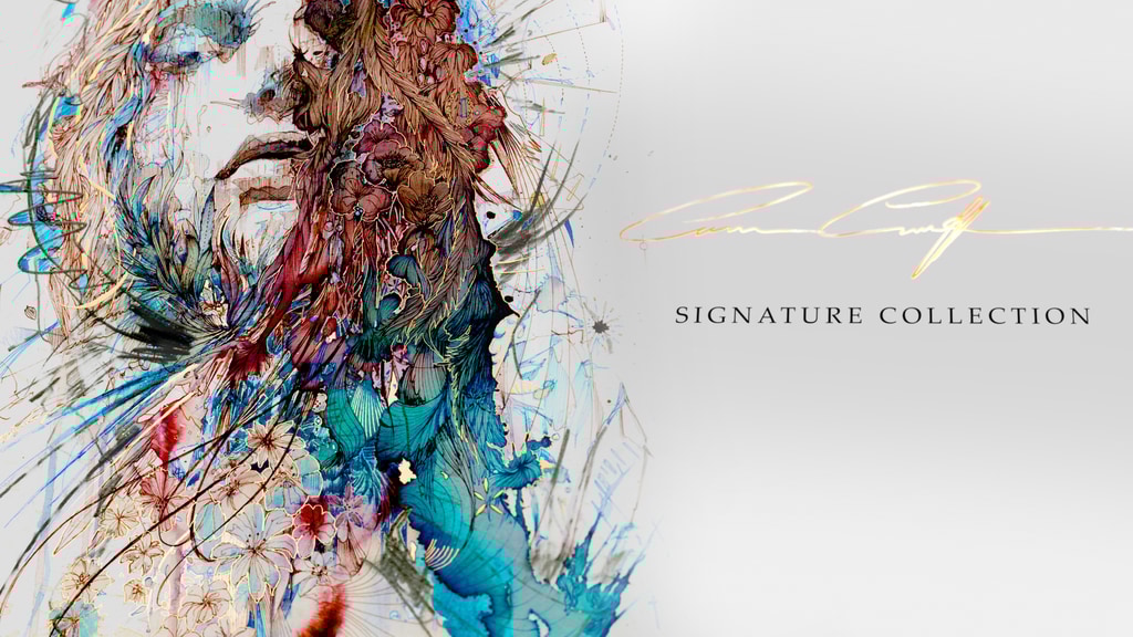 Make 100 Signature Collection foil prints by Carne Griffiths