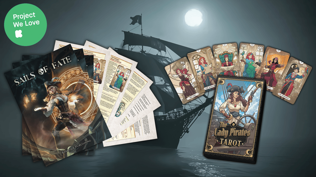 The Lady Pirates Tarot & Sails of Fate 5e Supplement