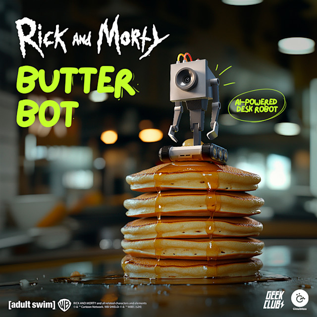 Rick and Morty Butter Bot: an AI-powered robot