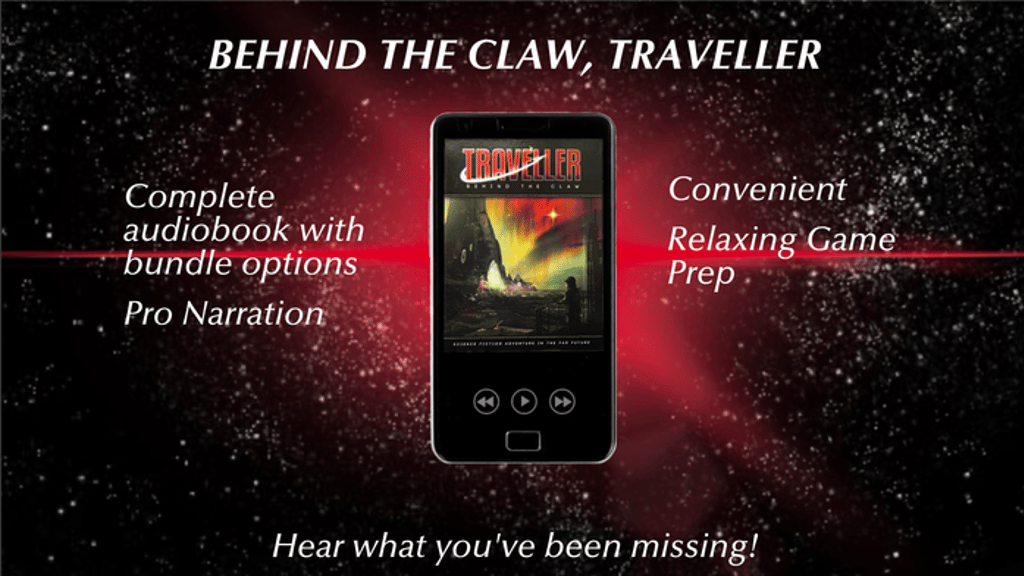 Audiobook for Behind the Claw, a supplement for Traveller