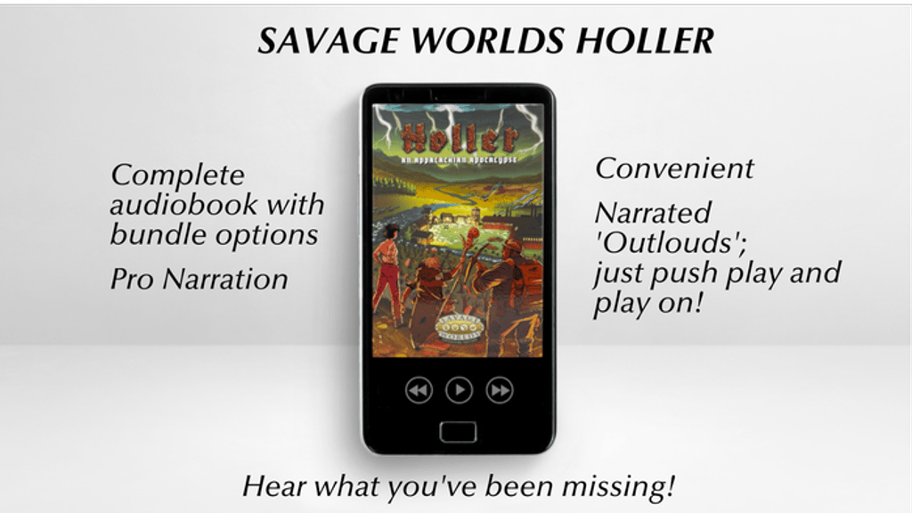 Audiobook of Holler for Savage Worlds