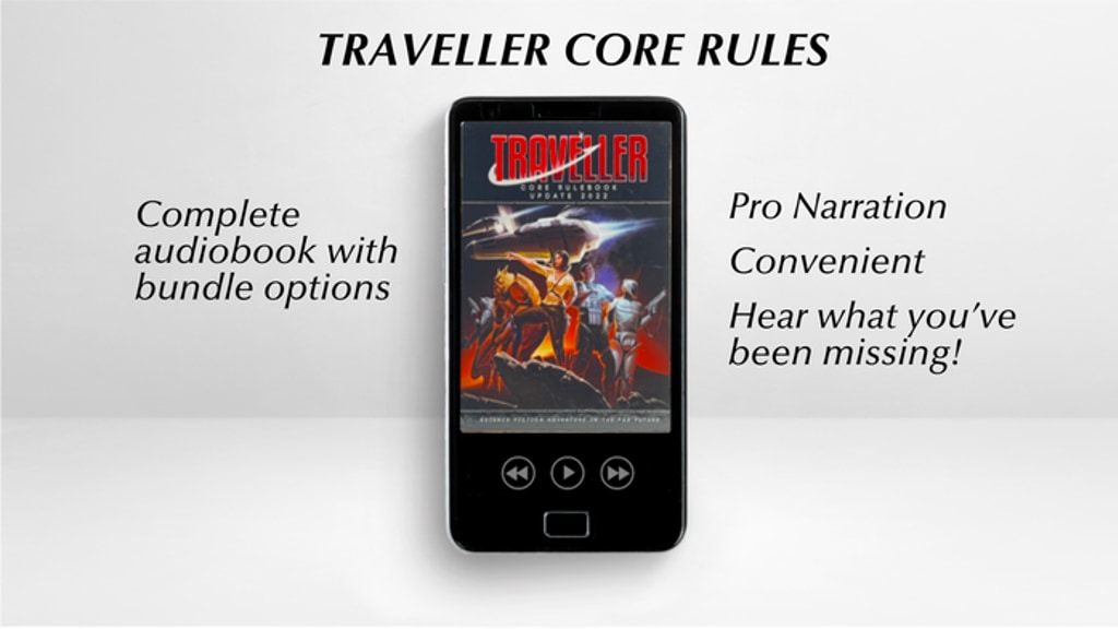 Audiobook of the Traveller Core Rules