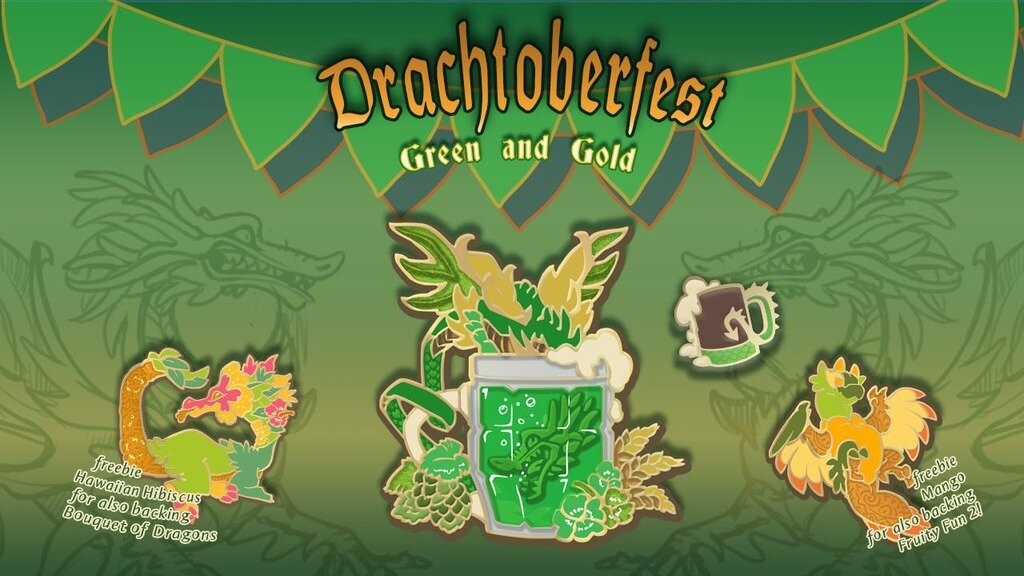 Drachtoberfest: Green and Gold