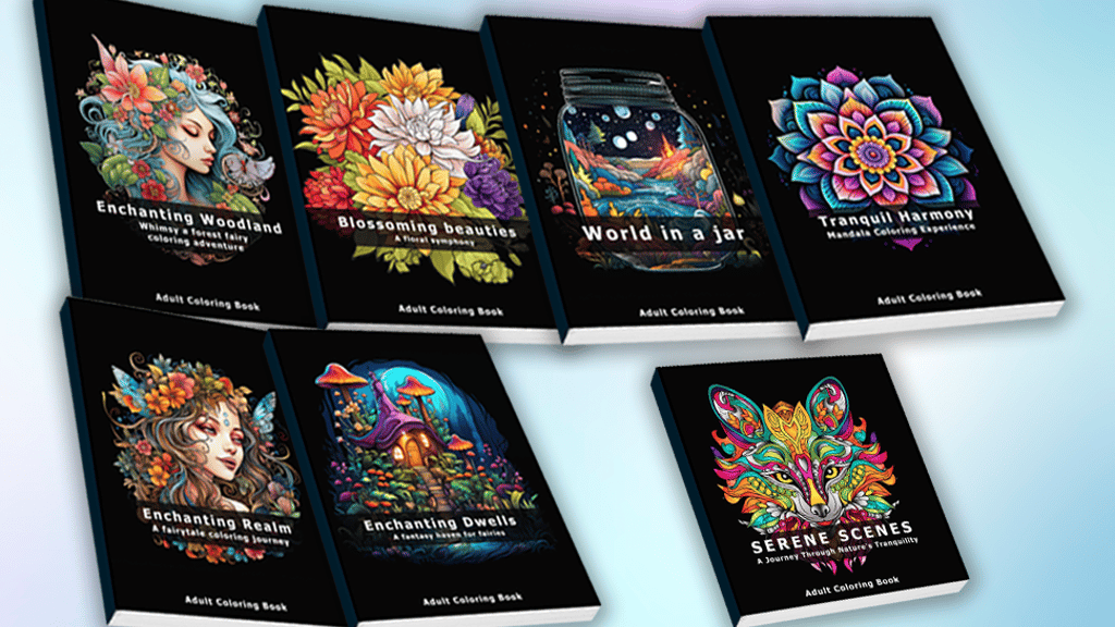 Welcome to Tranquil Tales - An Adult Coloring Adventure!