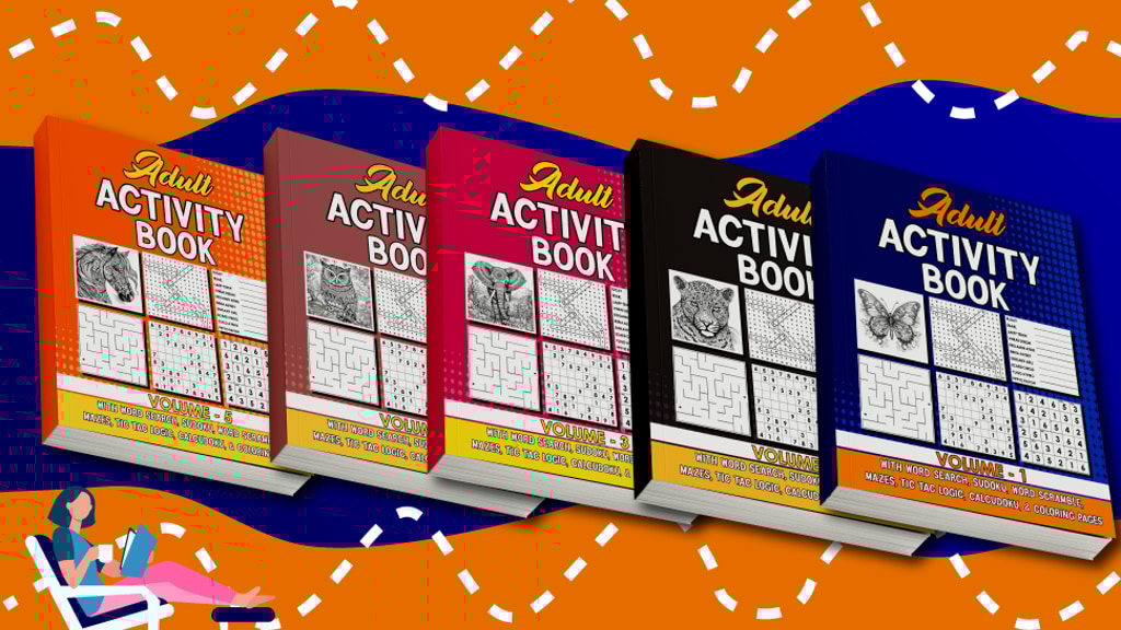 Adult Activity Books - Unleash Your Inner Puzzle Enthusiast!