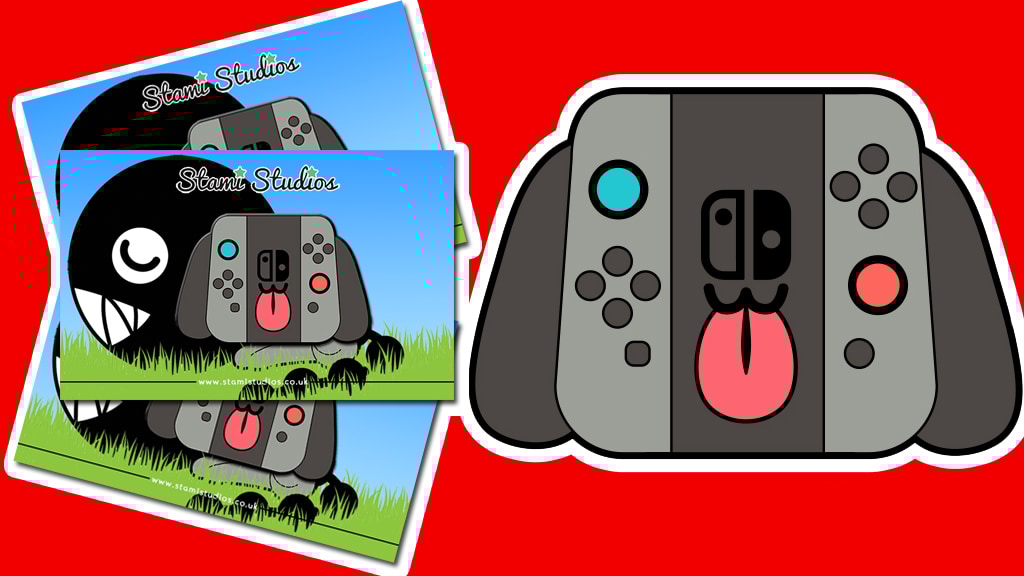 Switch Puppy Enamel Pin