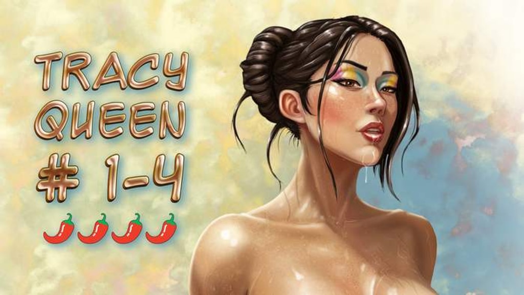 Tracy Queen Vols. 1-4 💦 & Spicy Zine 🔥