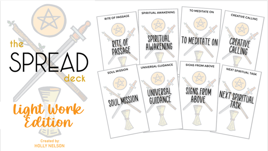 The Spread Deck - Light Work Edition | Tarot's Companion