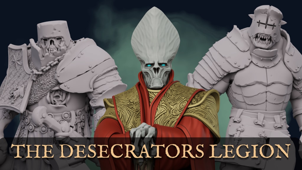 The Desecrators Legion Miniatures