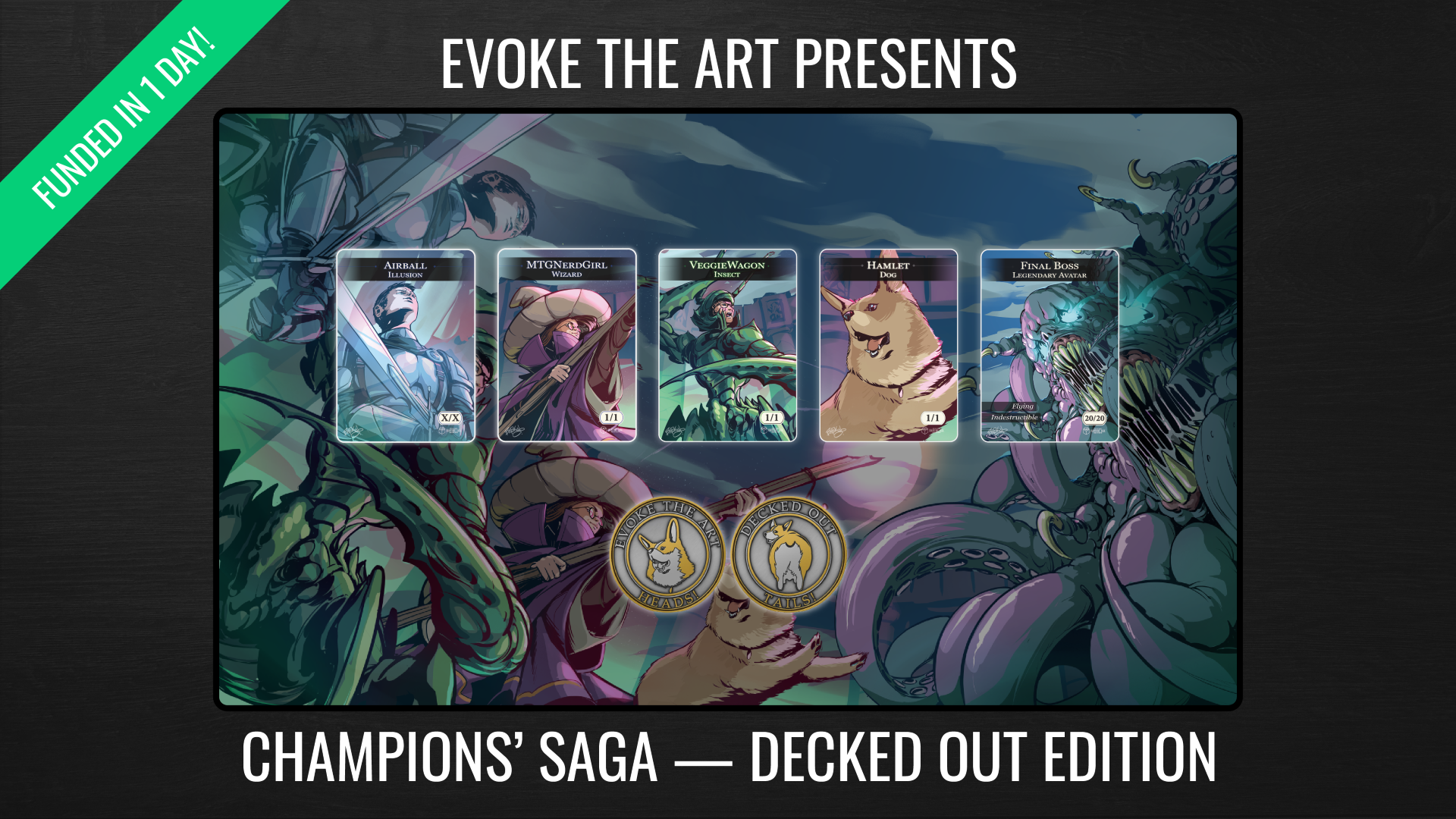 Evoke the Art: Champions' Saga (Decked Out Edition)
