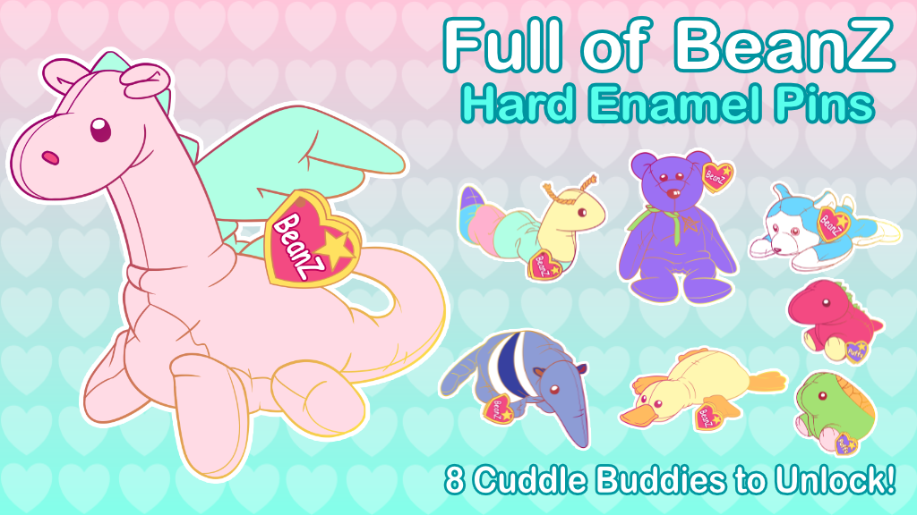 Full of BeanZ: An Enamel Pins Collection