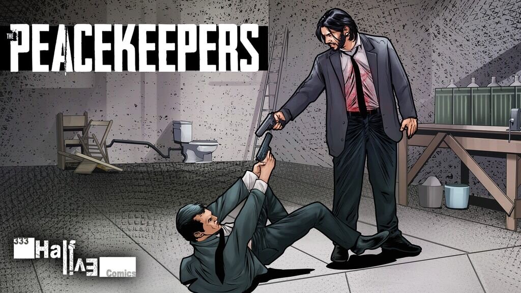 THE PEACEKEEPERS #1-5 from Ringo Award-Winner Rylend Grant