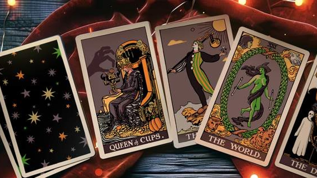 RWS Halloween Tarot Deck