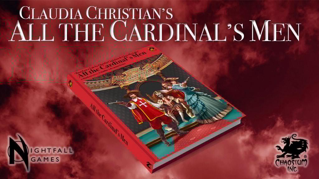 Claudia Christian's "All The Cardinal's Men" RPG