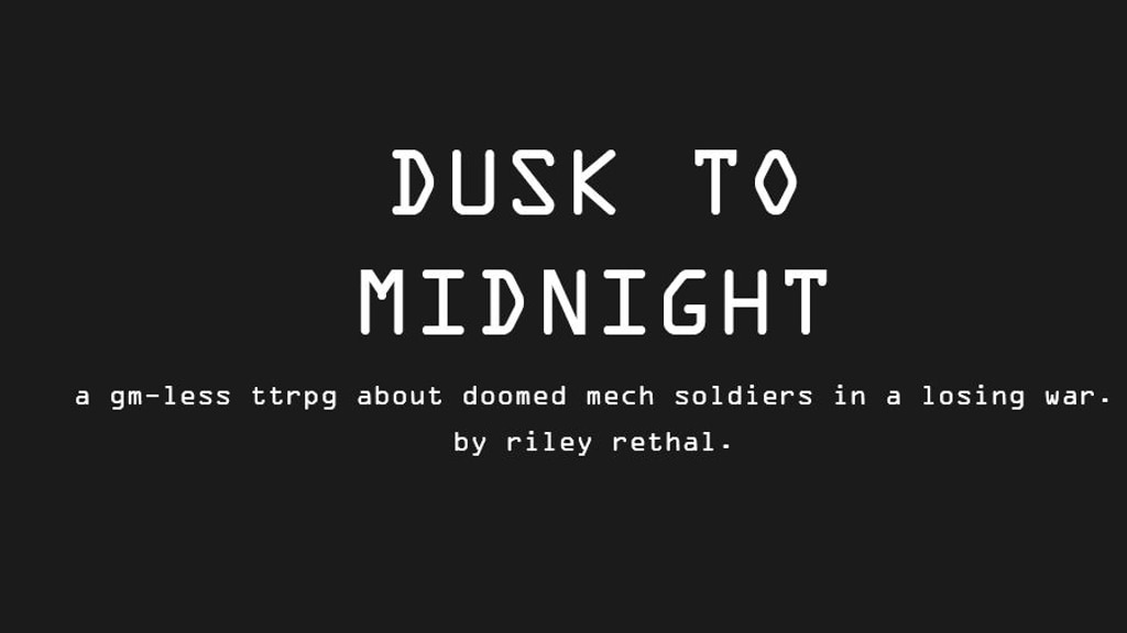 Dusk to Midnight