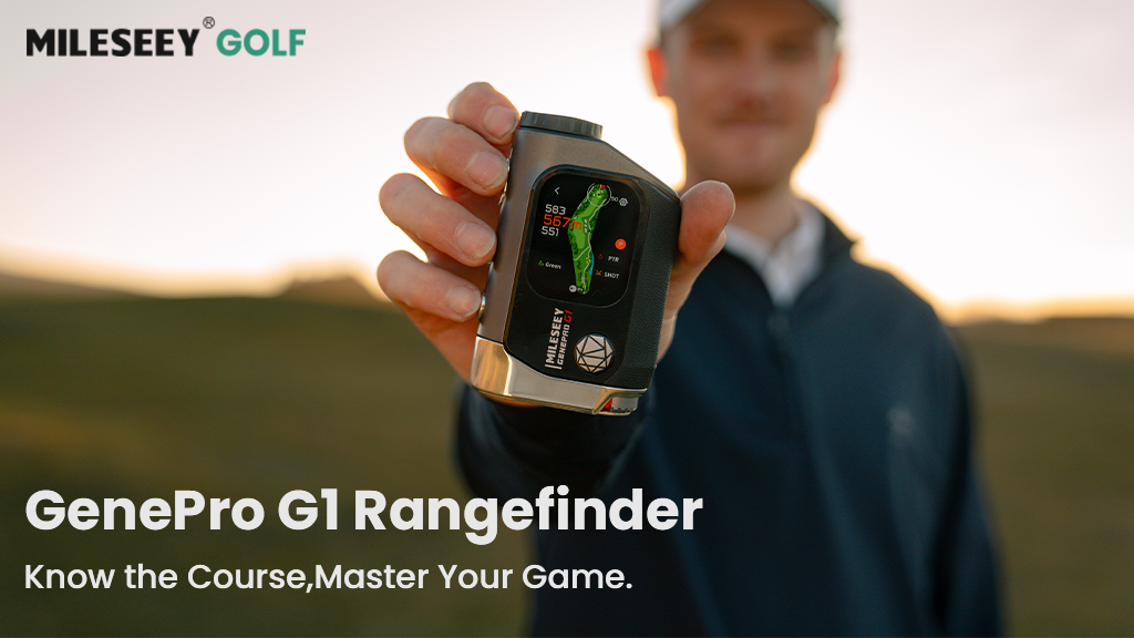 GenePro G1 Rangefinder – Know the Course, Master Your Game.