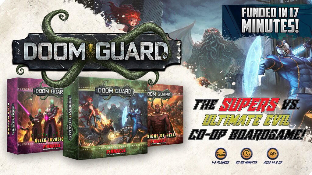 Doom Guard: Board Game & Tabletop Roleplaying Game!