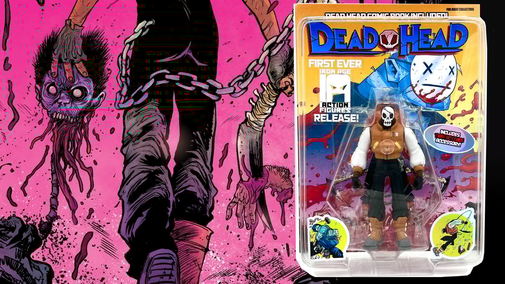 Dead Head #1 - A Slasher comic book PLUS Action Figure!