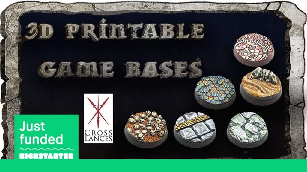 3D printable game Bases