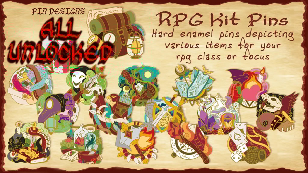 RPG Kit Pins