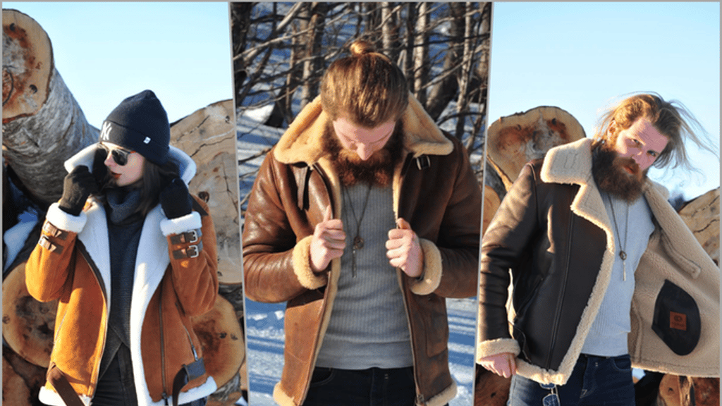 Keep warm and stylish in Winter - Heirloom Quality Shearling