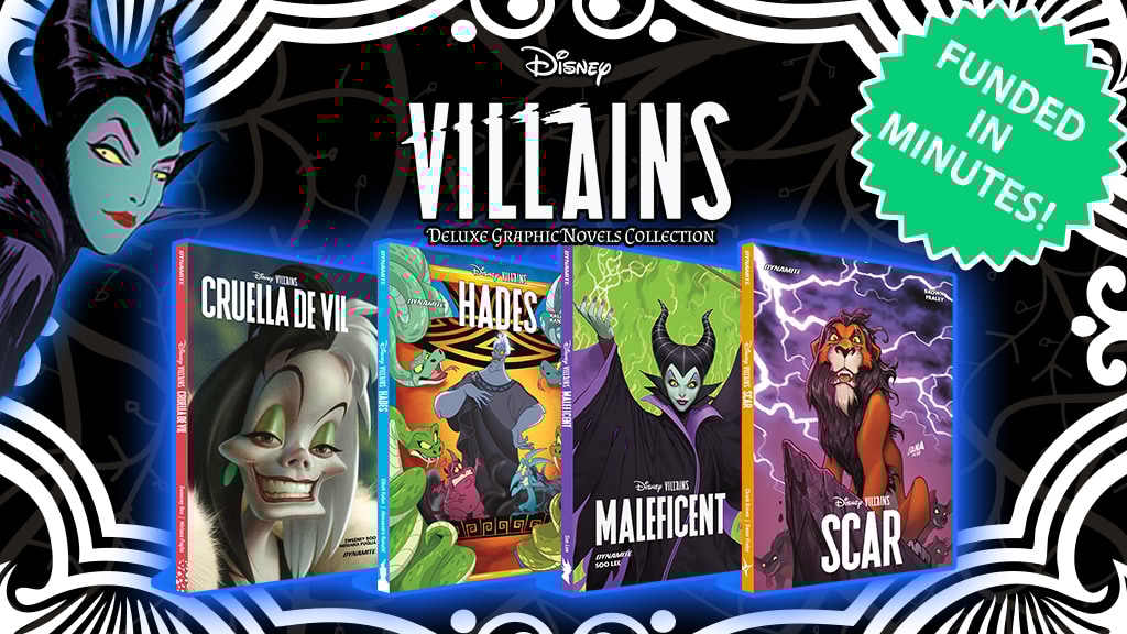 Disney Villains Deluxe Graphic Novels & Mystery Bag