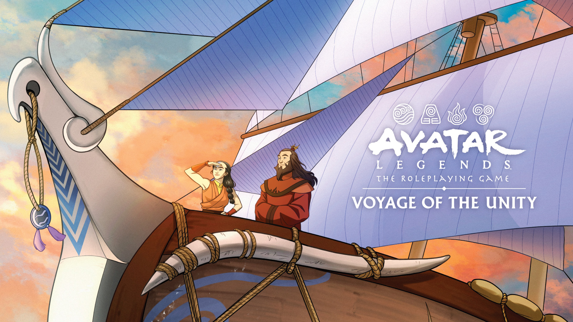 Avatar Legends: The Roleplaying Game—Voyage of the Unity