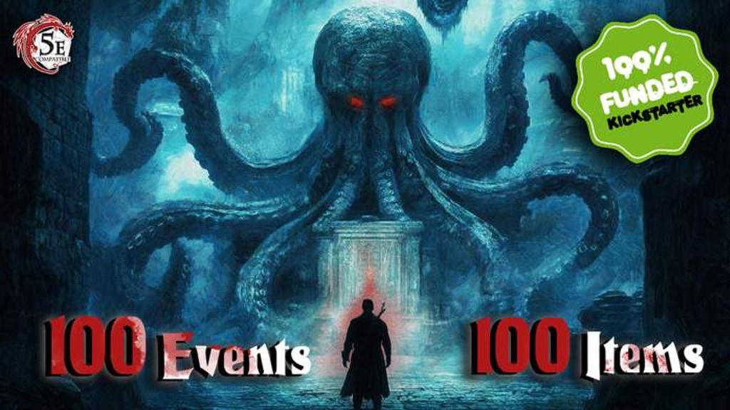 Shadows of Eternity – 100 Dark D&D 5E Events & Magic Items