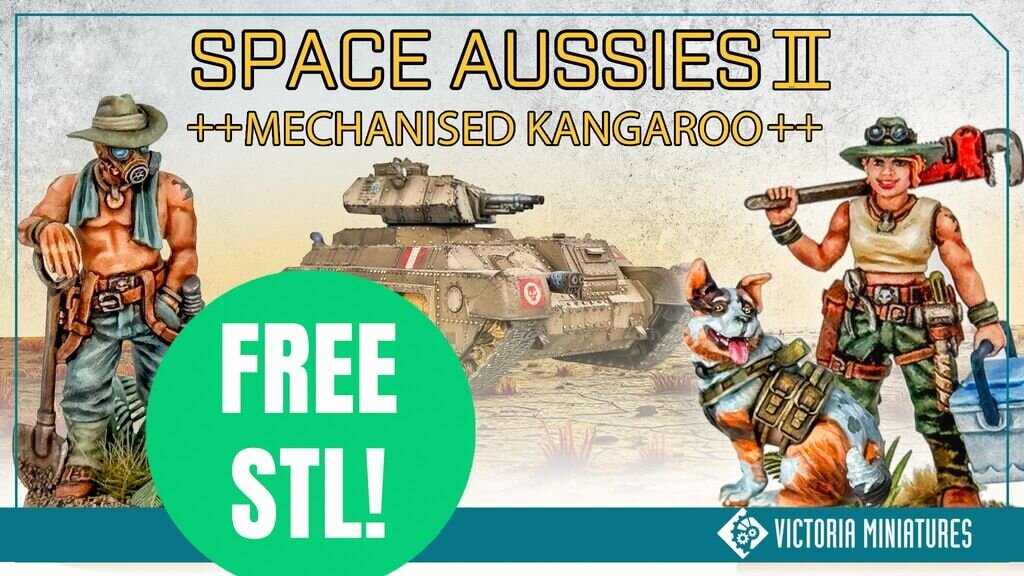 Space Aussies 2: Mechanised Kangaroo.