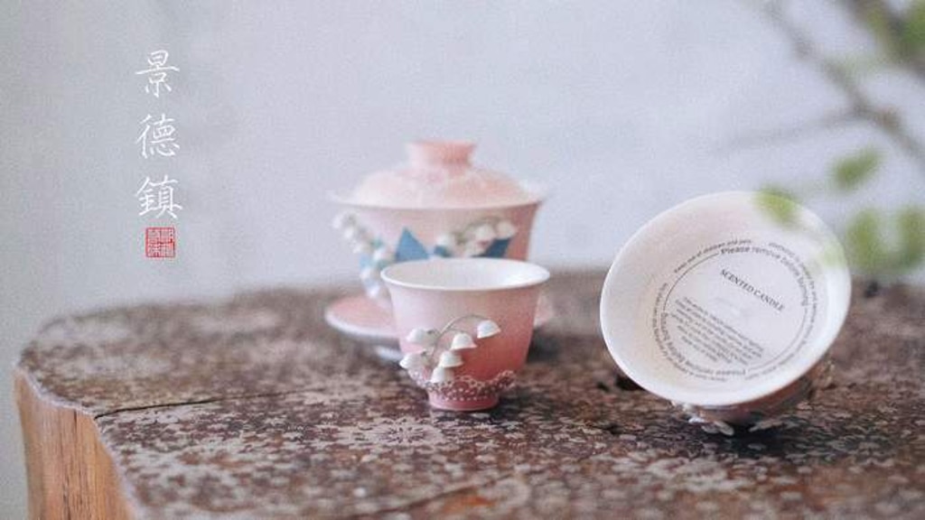 Lily of the Valley Aromatherapy Ceramic Handmade Teaware