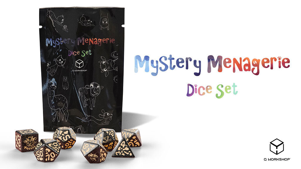 Mystery Menagerie Dice Sets