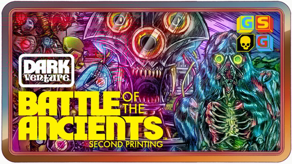 DARK VENTURE: BATTLE of the ANCIENTS 2ND PRINTING!